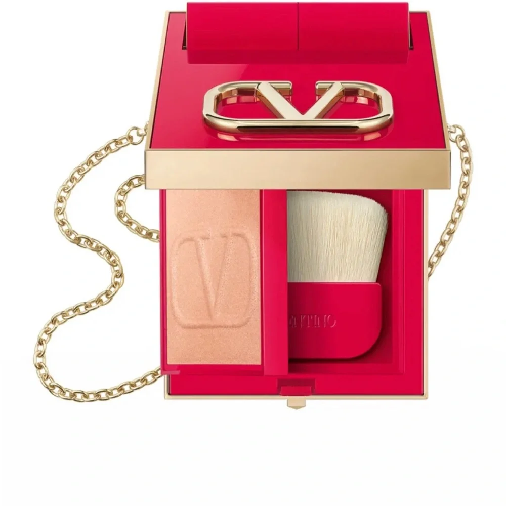 Valentino Go-Clutch w chain pouch 02 Light - Picture 6 of 8